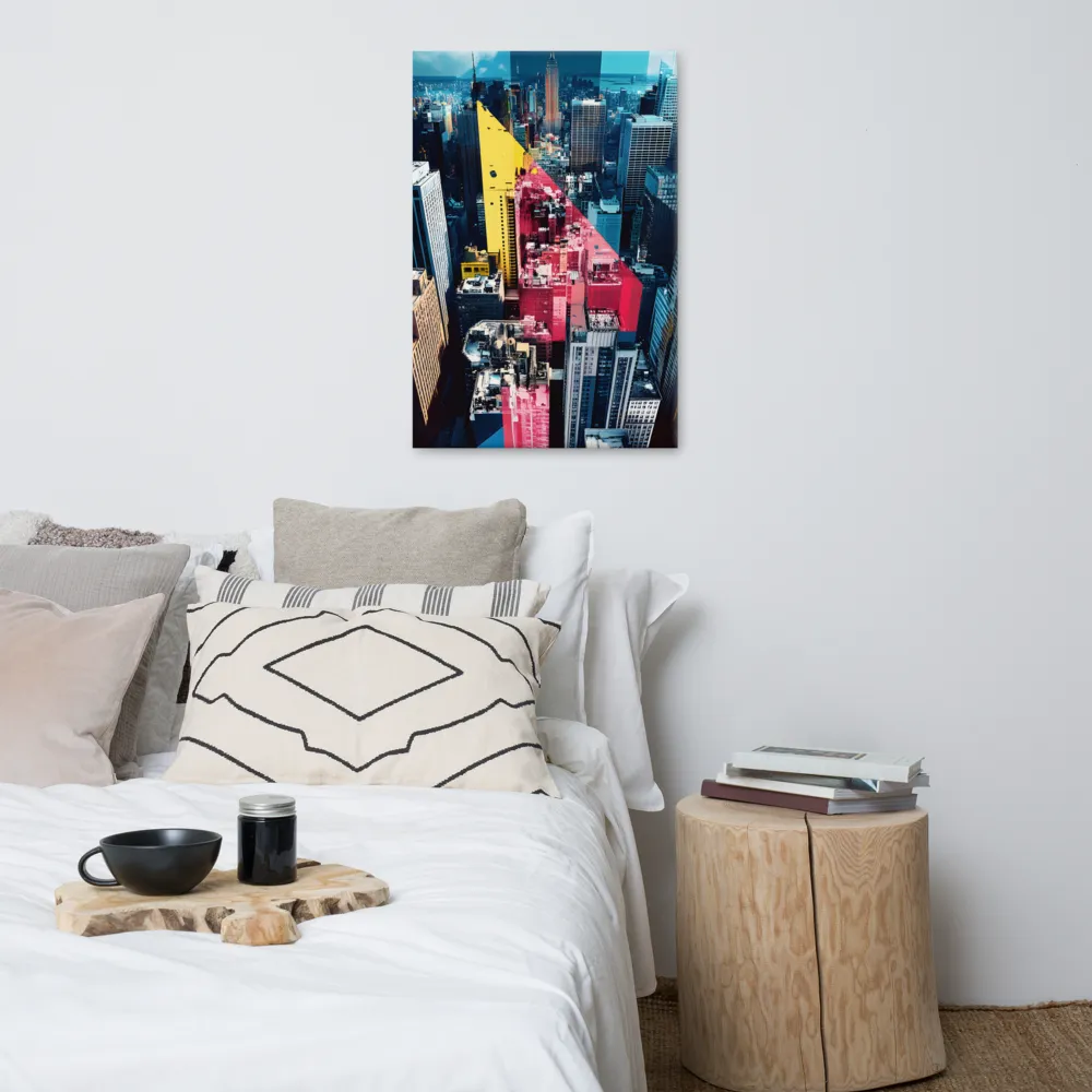 Dynamic Urban Symphony | Canvas | 24″×36″