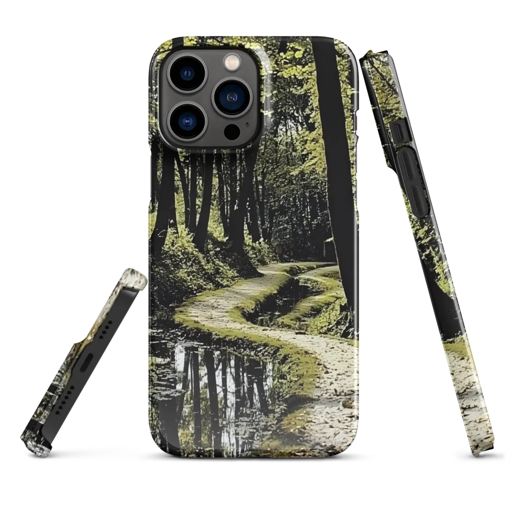 Whispers of the Forest Path | Phone Case |  13 Pro Max | Snap Case | Glossy
