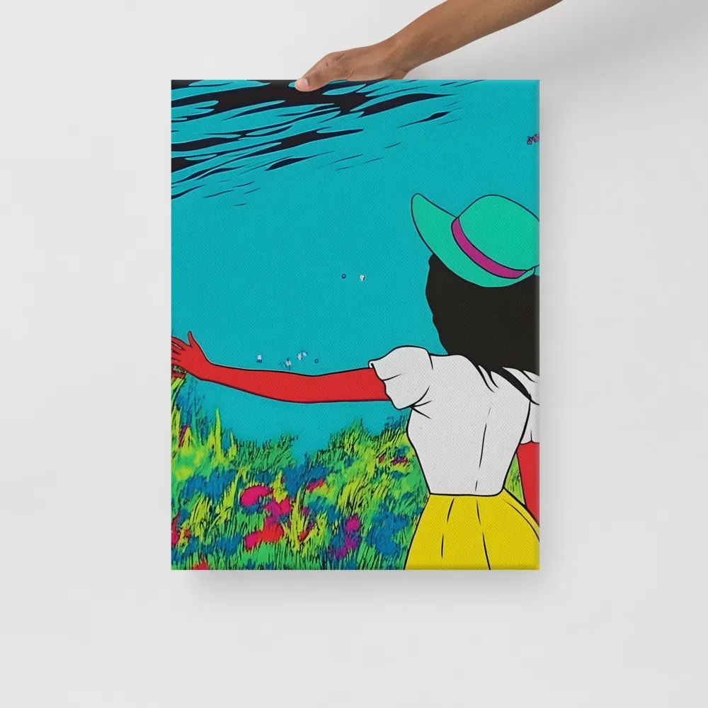 Whimsical Encounter | Canvas | 18″×24″
