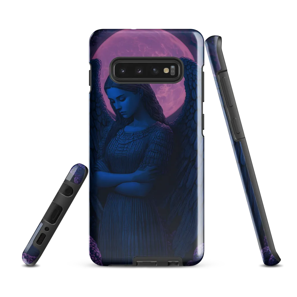 Whispers of the Moonlit Angel | Phone Case |  S10 Plus | Tough Case | Glossy