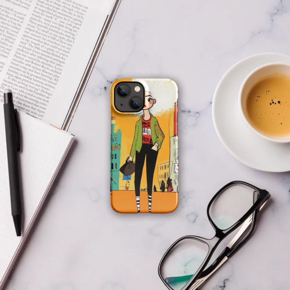 Urban Confidence | Phone Case |  13 Mini | Snap Case | Glossy