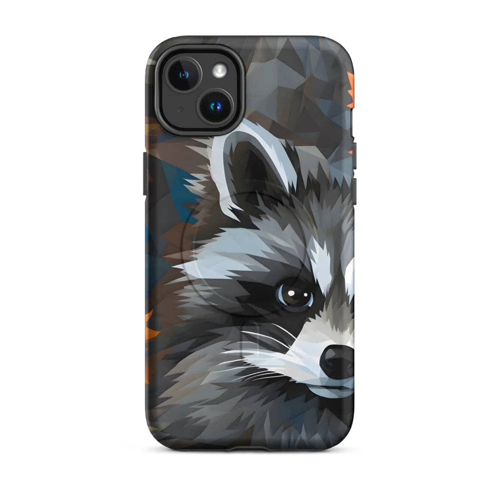 Whispers of Autumn: The Raccoon's Gaze