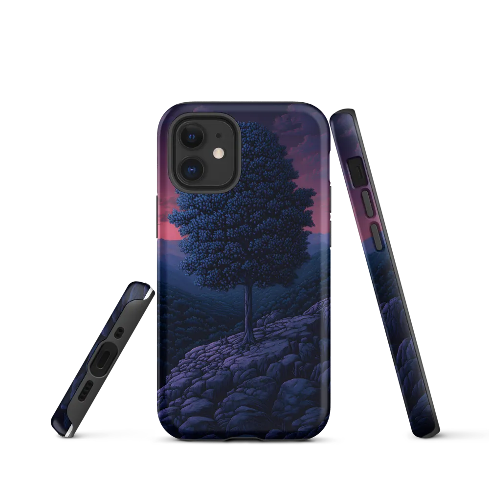 Solitary Sentinel: A Tree at Dusk