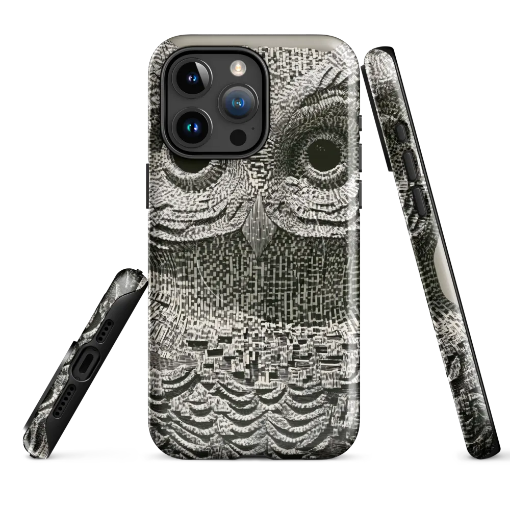 Intricate Owl of Textures