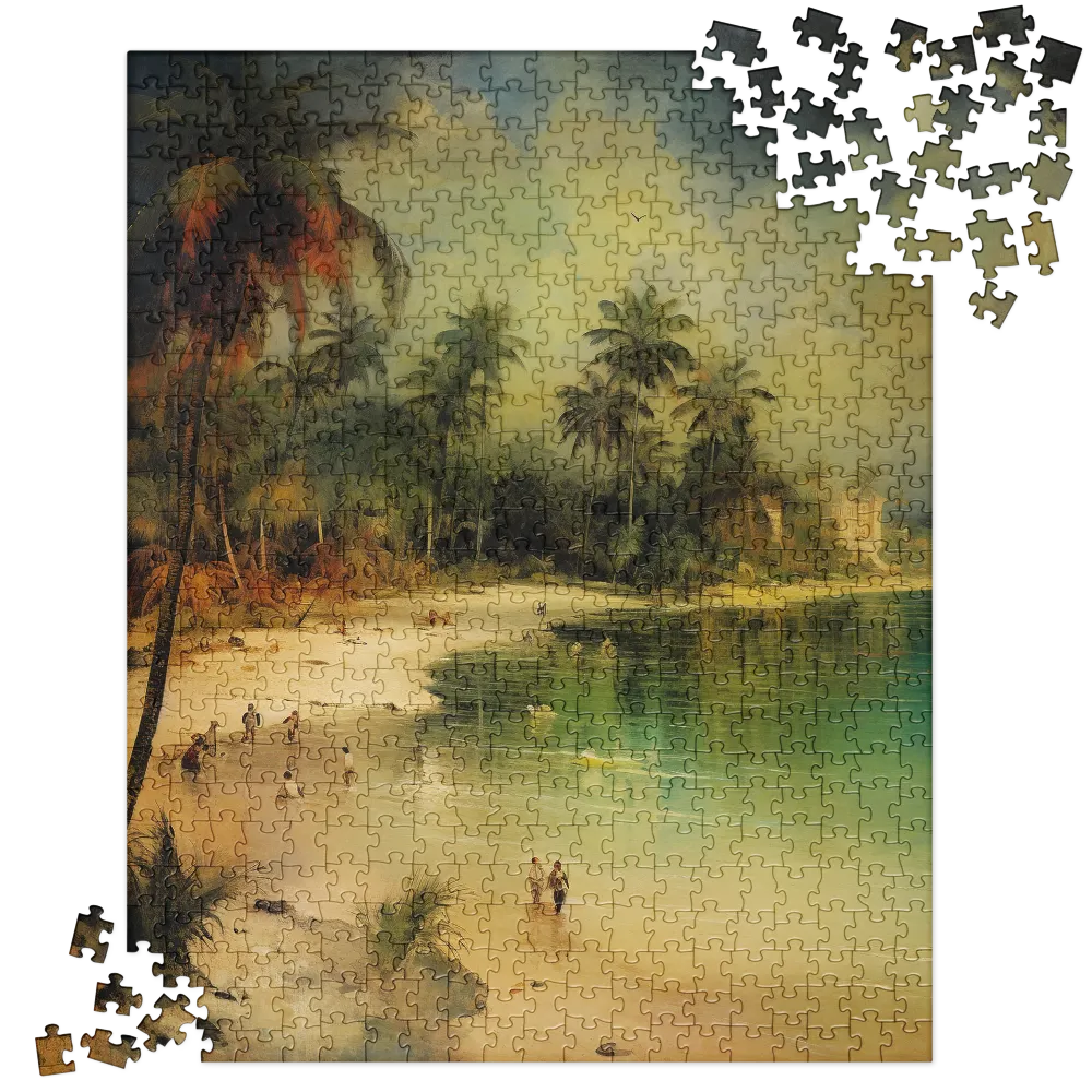 Elysian Shores at Dusk | Jigsaw Puzzle | 520 pieces