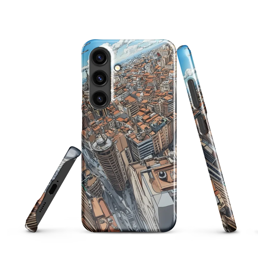 Aerial Symphony of Urban Life