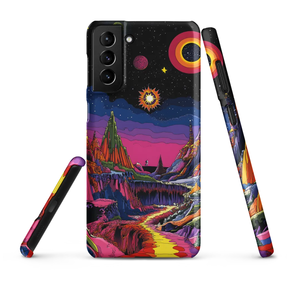 Galactic Wonders: A Journey Through an Alien Landscape