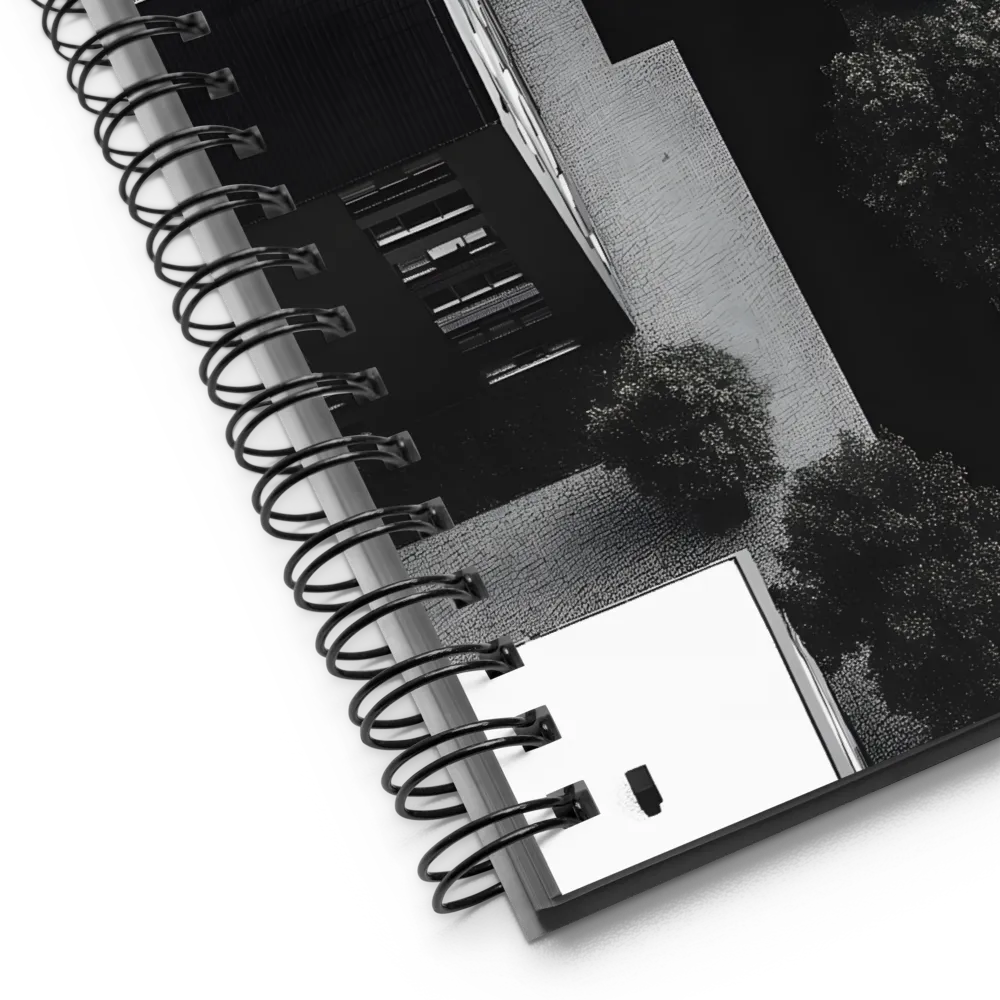 Urban Serenity from Above | Spiral Notebook