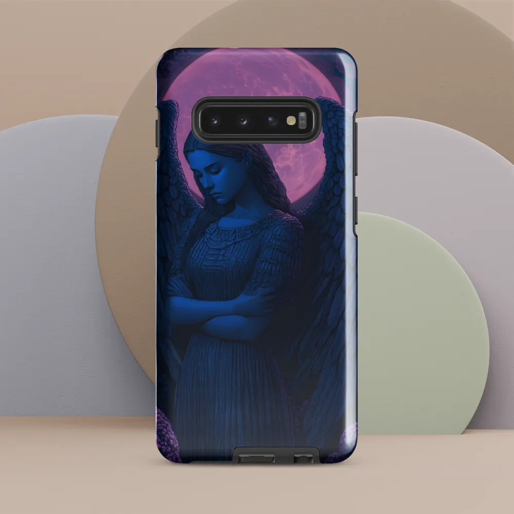 Whispers of the Moonlit Angel | Phone Case |  S10 Plus | Tough Case | Glossy