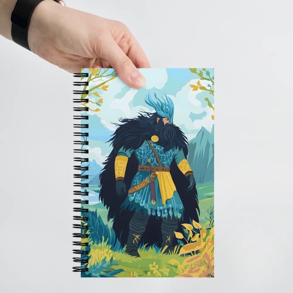 The Majestic Guardian | Spiral Notebook