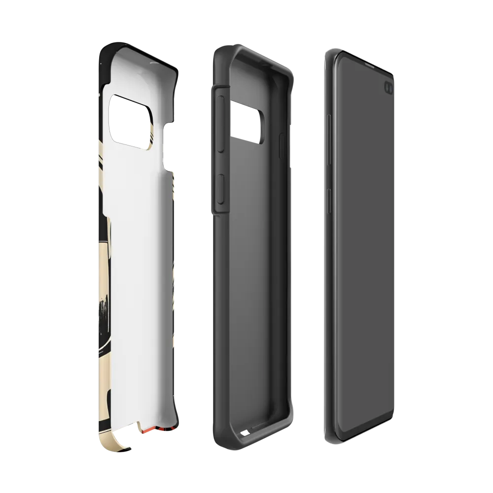 Gaze of the Astronaut | Phone Case |  S10 | Tough Case | Matte