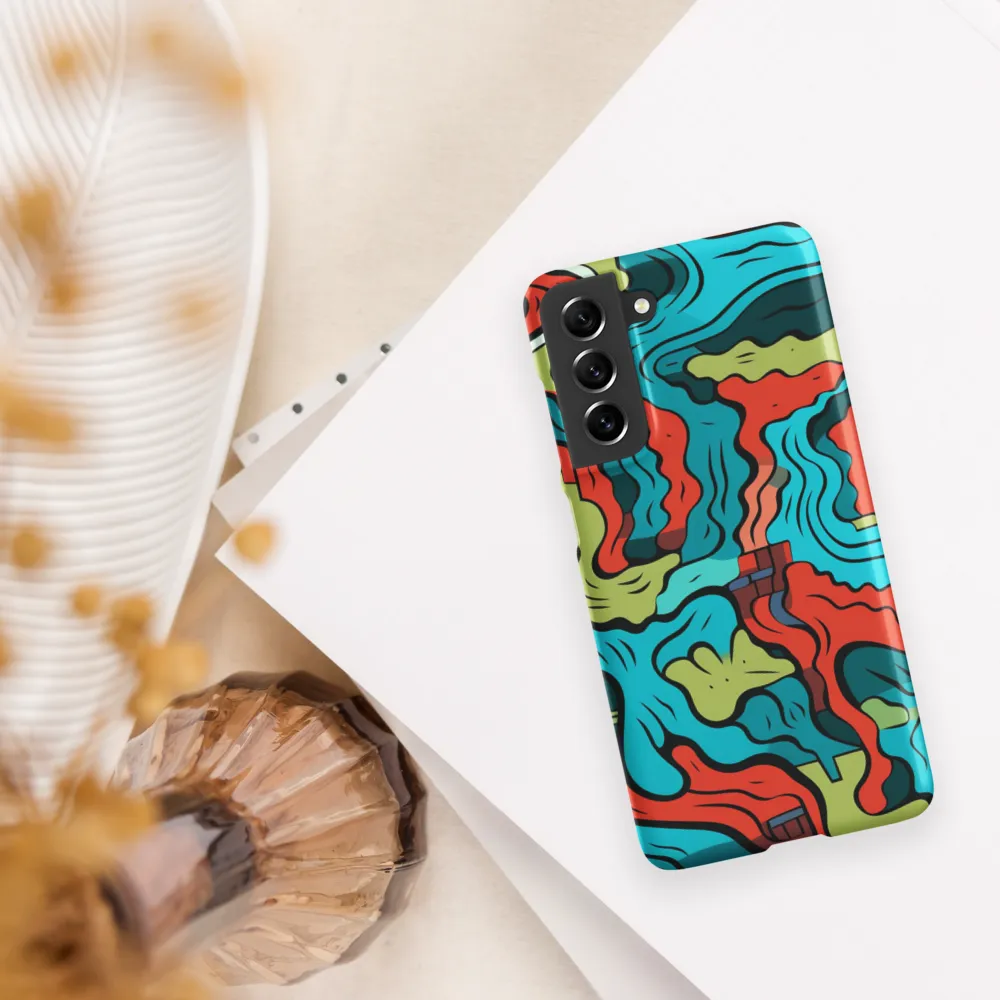 Flow of Color | Phone Case |  S21 FE | Snap Case | Matte