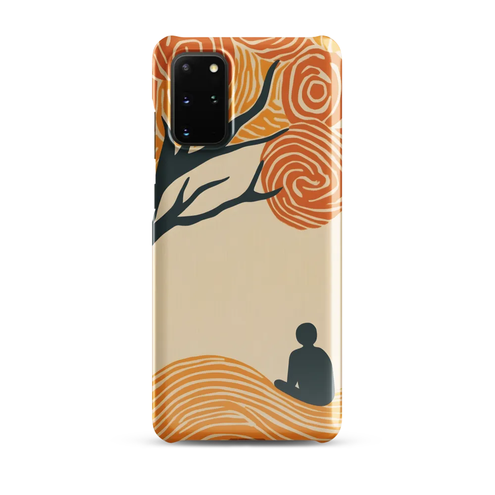 Silent Reflections under Swirling Leaves | Phone Case |  S20 Plus | Snap Case | Glossy