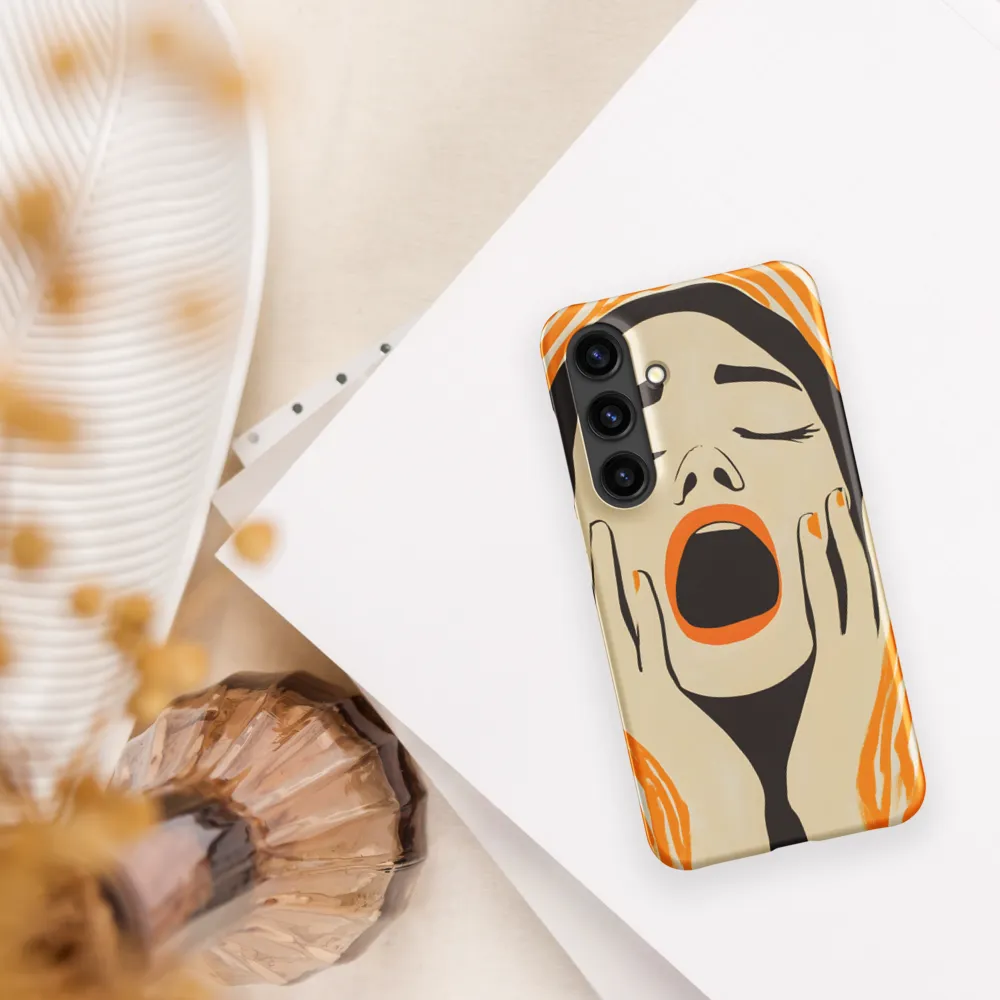 Echoes of Despair | Phone Case |  S24 | Snap Case | Matte