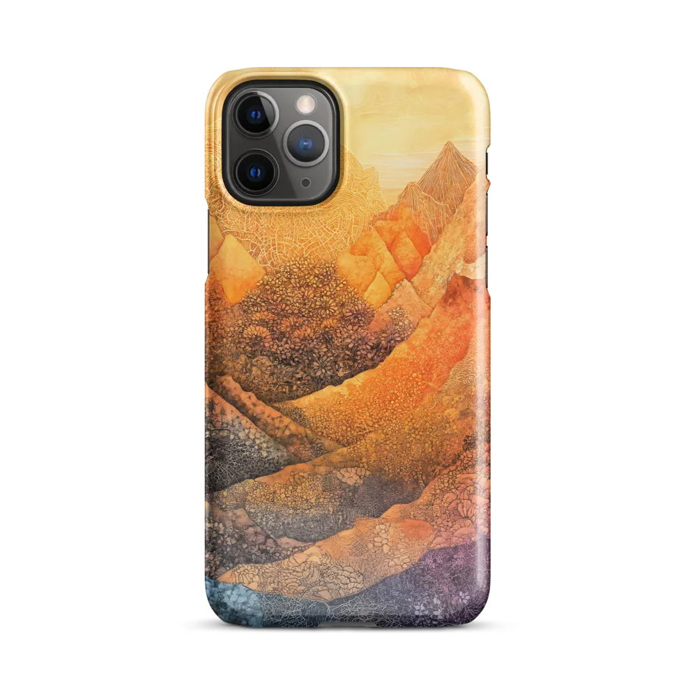 Serene Peaks of Color