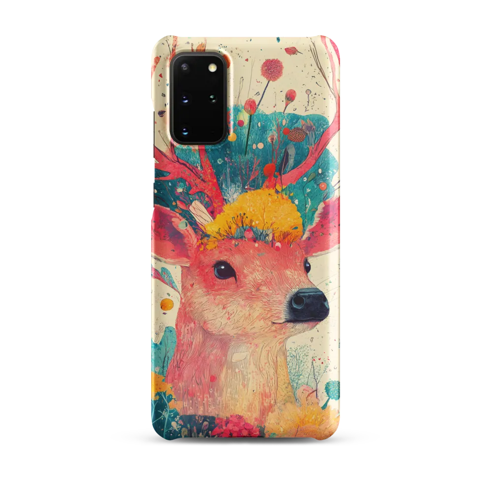 Whimsical Harmony: A Deer in Bloom
