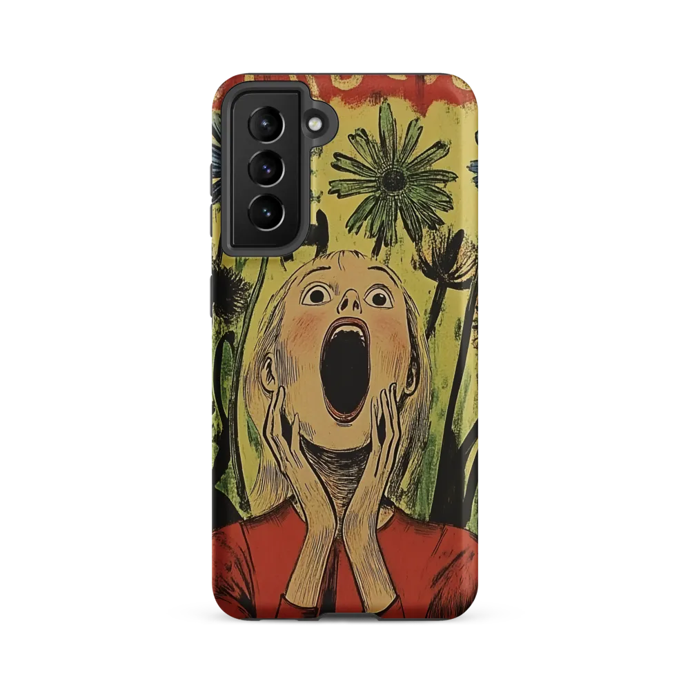 The Echo of Panic | Phone Case |  S21 FE | Tough Case | Matte