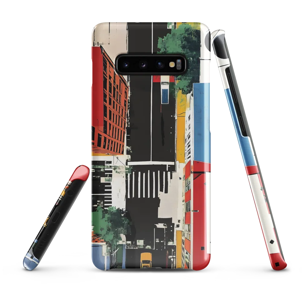 Aerial Urban Symphony | Phone Case |  S10 Plus | Snap Case | Glossy