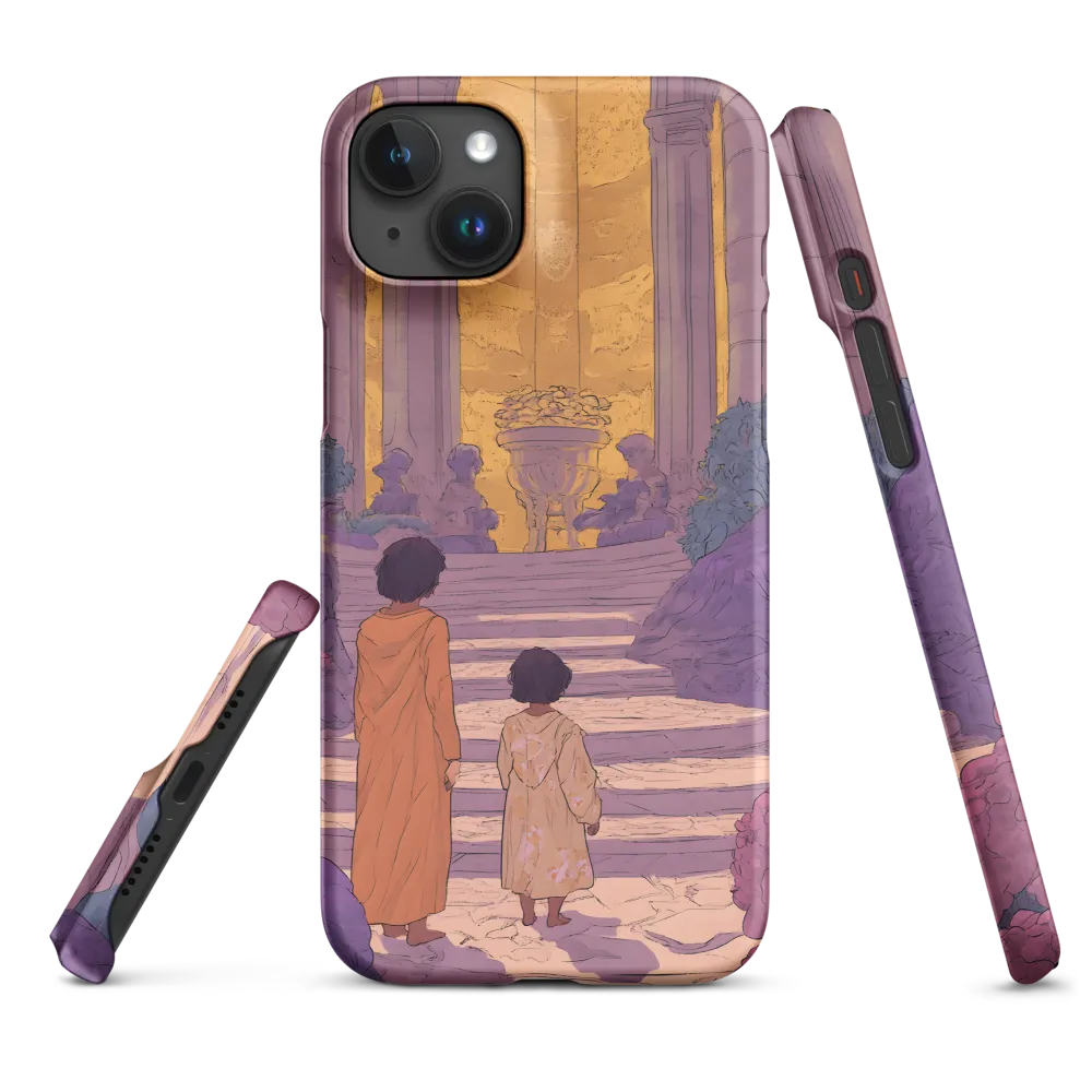 Journey into the Light | Phone Case |  15 Plus | Snap Case | Matte