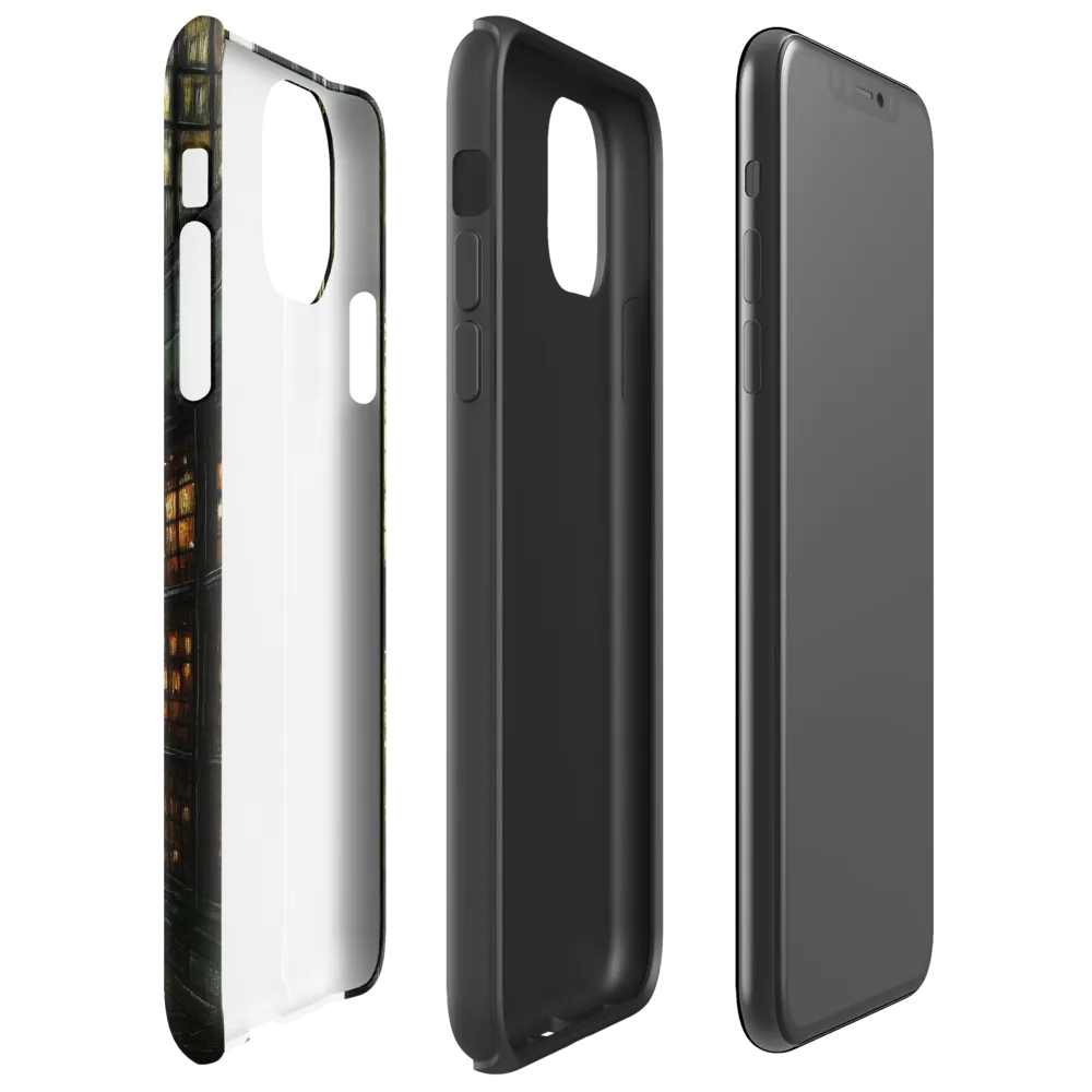 Echoes of the Urban Abyss | Phone Case |  11 Pro Max | Tough Case | Glossy