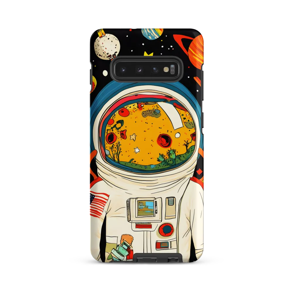 Cosmic Curiosity: Journey Within the Helmet