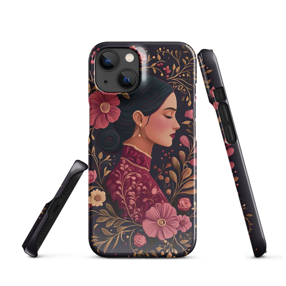 Portrait of Serenity | Phone Case |  14 | Snap Case | Glossy