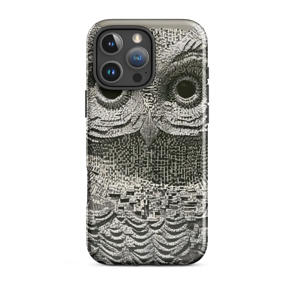 Intricate Owl of Textures