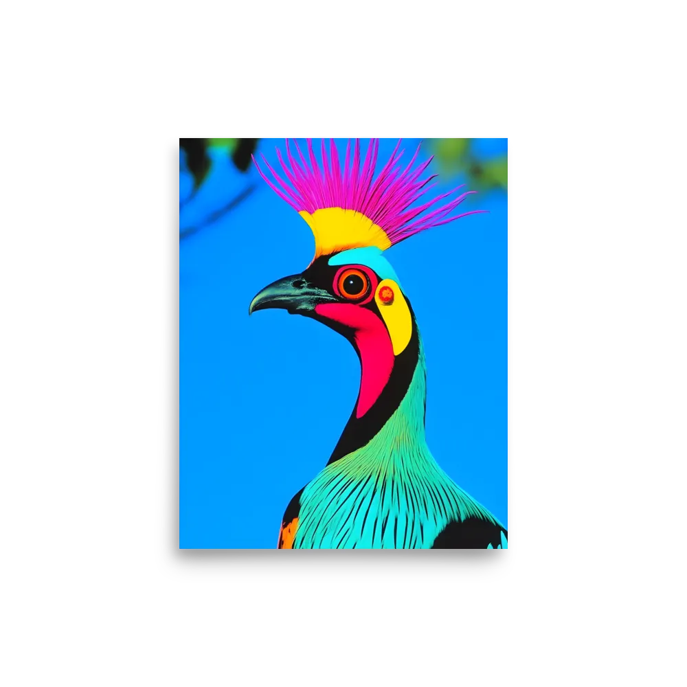 Whimsical Avian Portrait