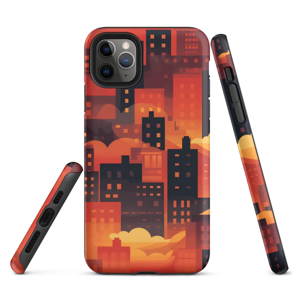 Radiance of the Urban Horizon | Phone Case |  11 Pro Max | Tough Case | Matte