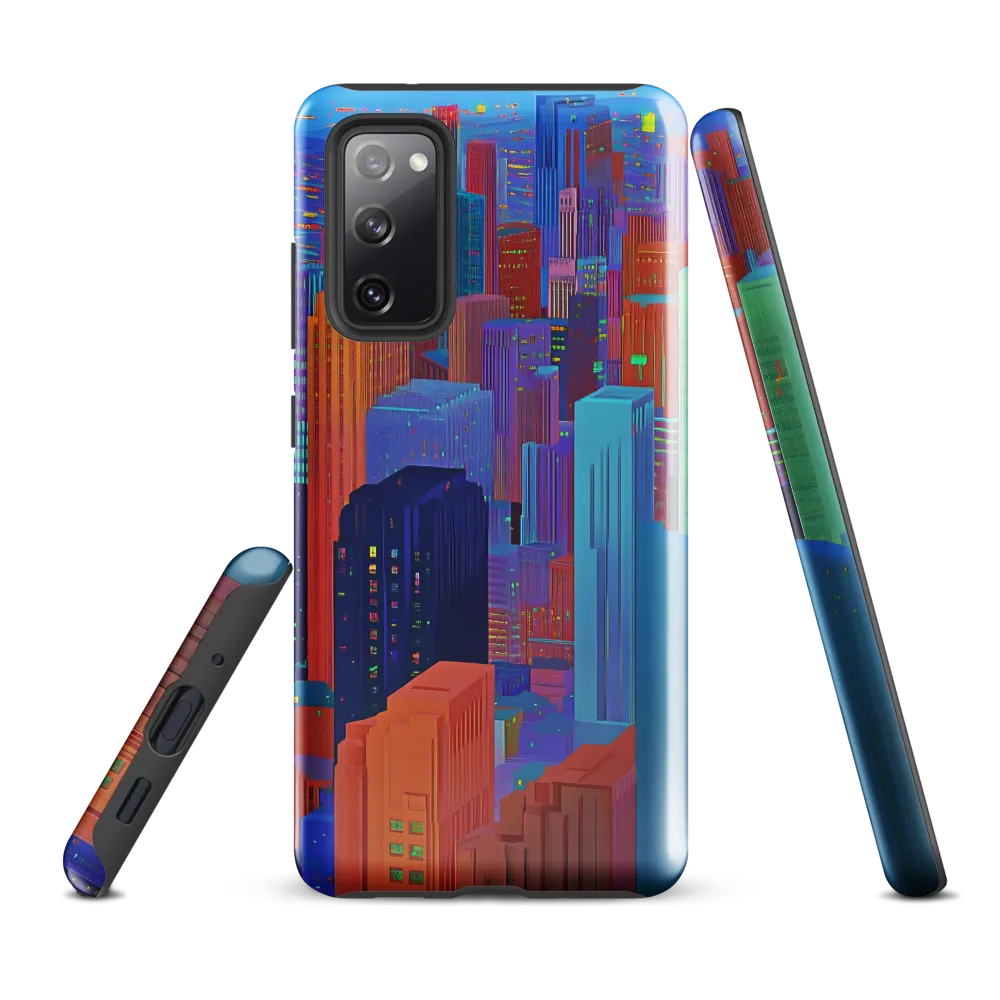 Vibrant Metropolis in Twilight