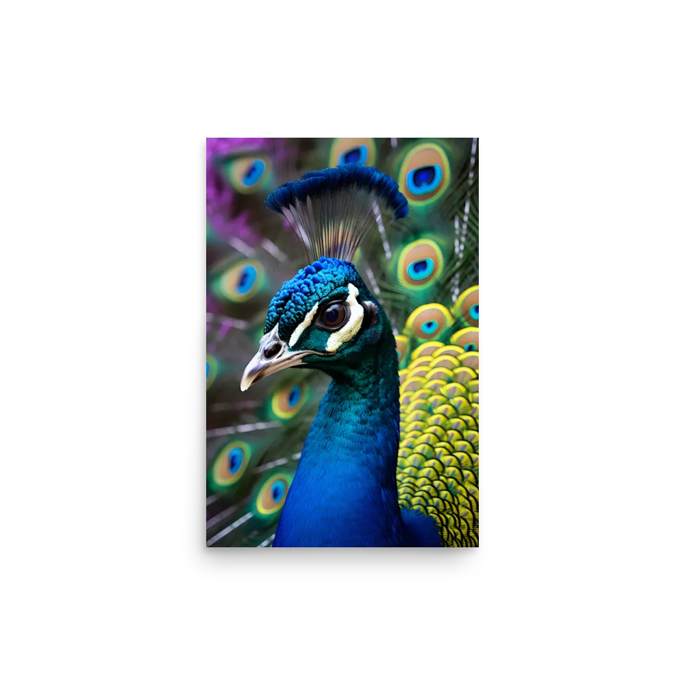 Regal Plumage: The Peacock's Splendor | Poster | 12″×18″