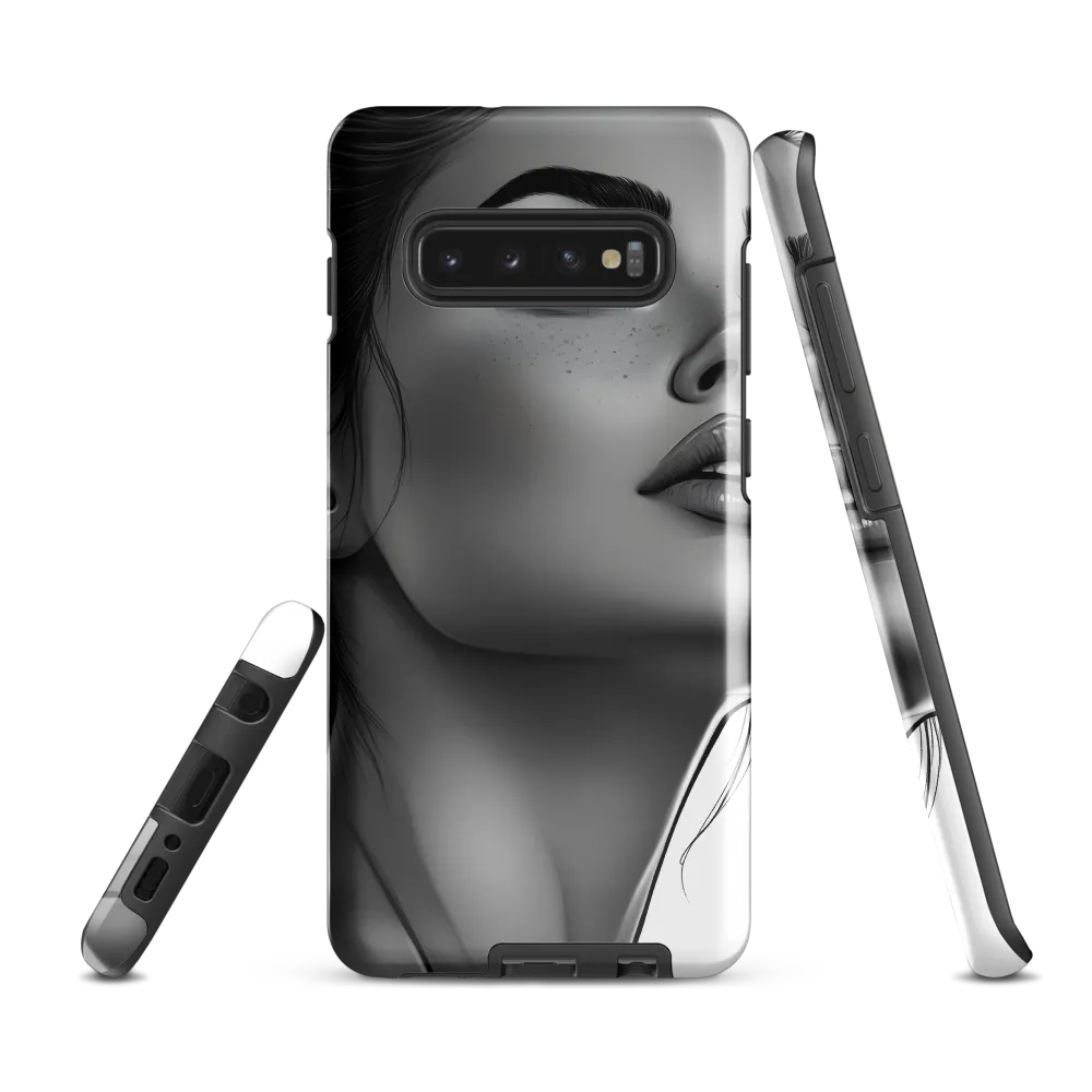 Ethereal Gaze | Phone Case |  S10 Plus | Tough Case | Glossy