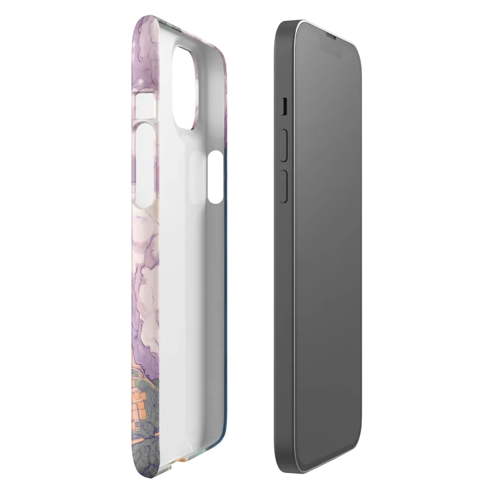 Serenity Over the Coast | Phone Case |  14 Plus | Snap Case | Glossy
