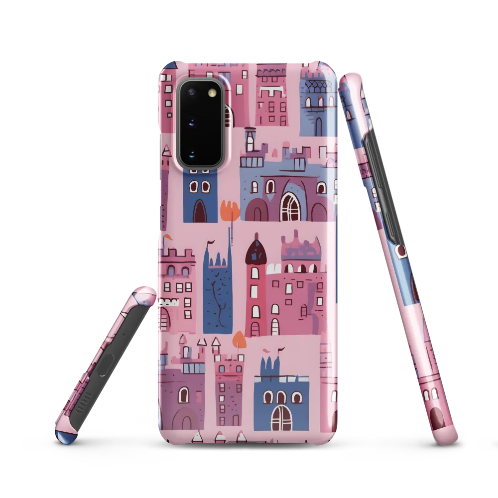 Whimsical Castles: A Playful Tapestry | Phone Case |  S20 | Snap Case | Glossy