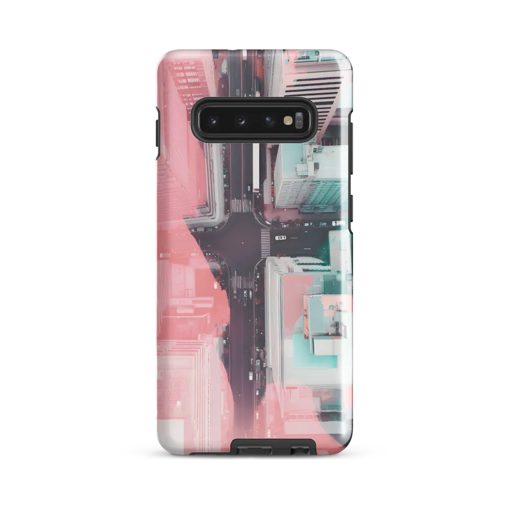 Urban Harmony: Aerial Perspectives | Phone Case |  S10 Plus | Tough Case | Glossy