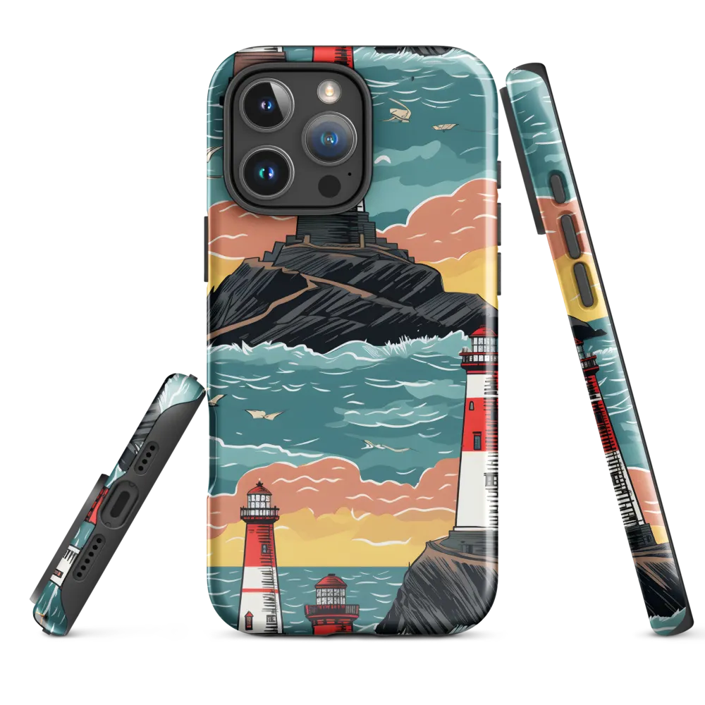 Lighthouses in a Whimsical Ocean