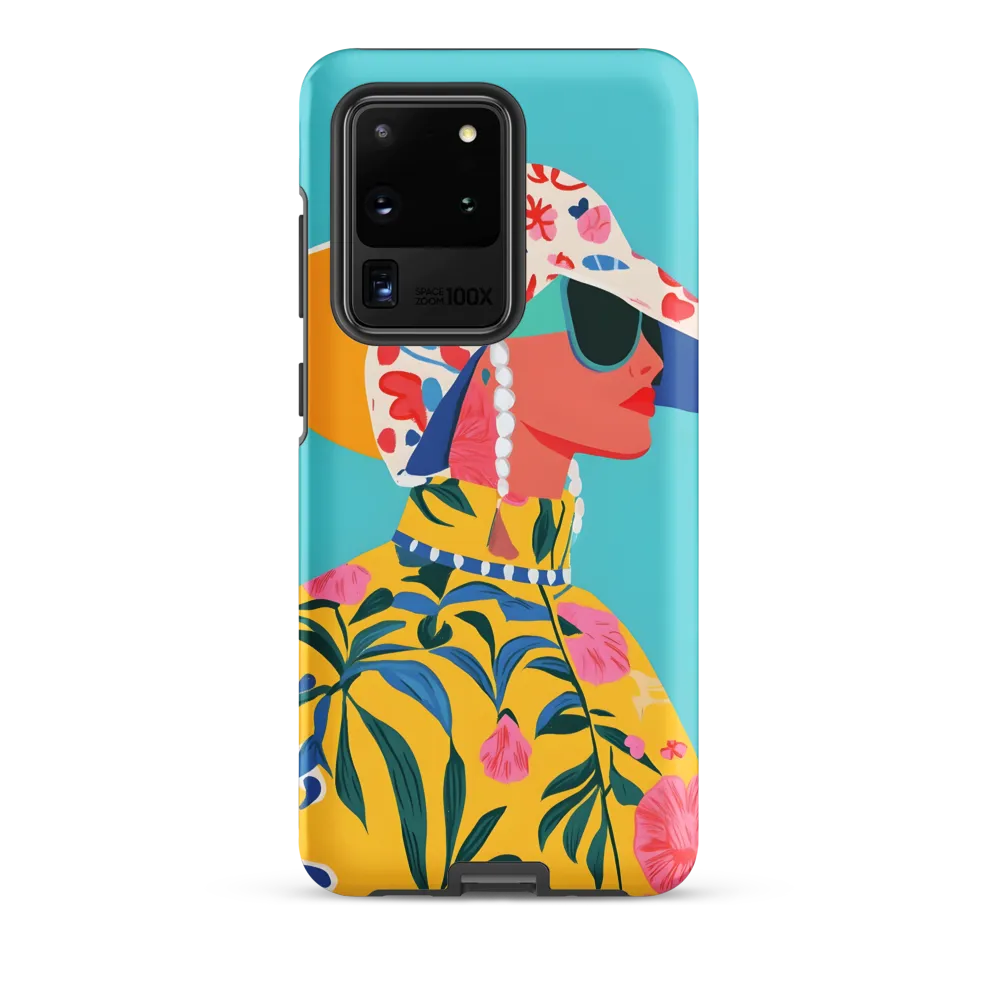 Tropical Confidence: A Fashion Portrait