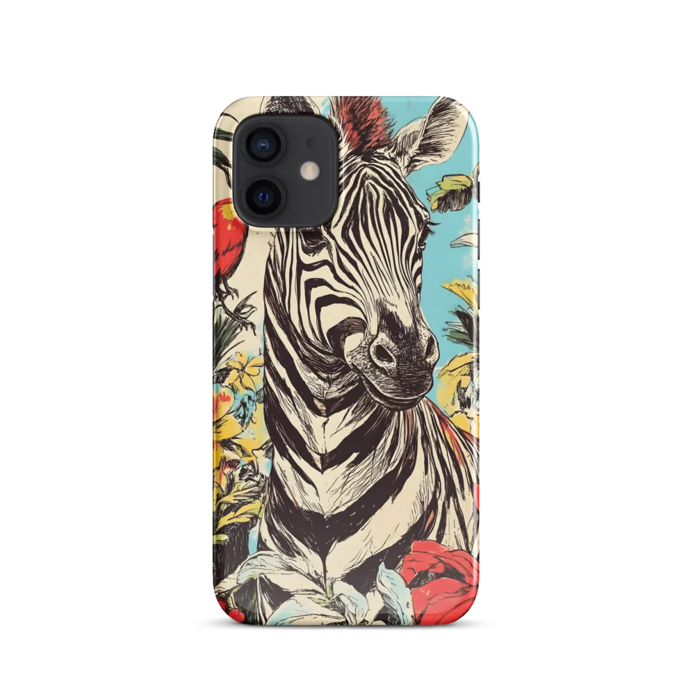 Zebra in Tropical Reverie