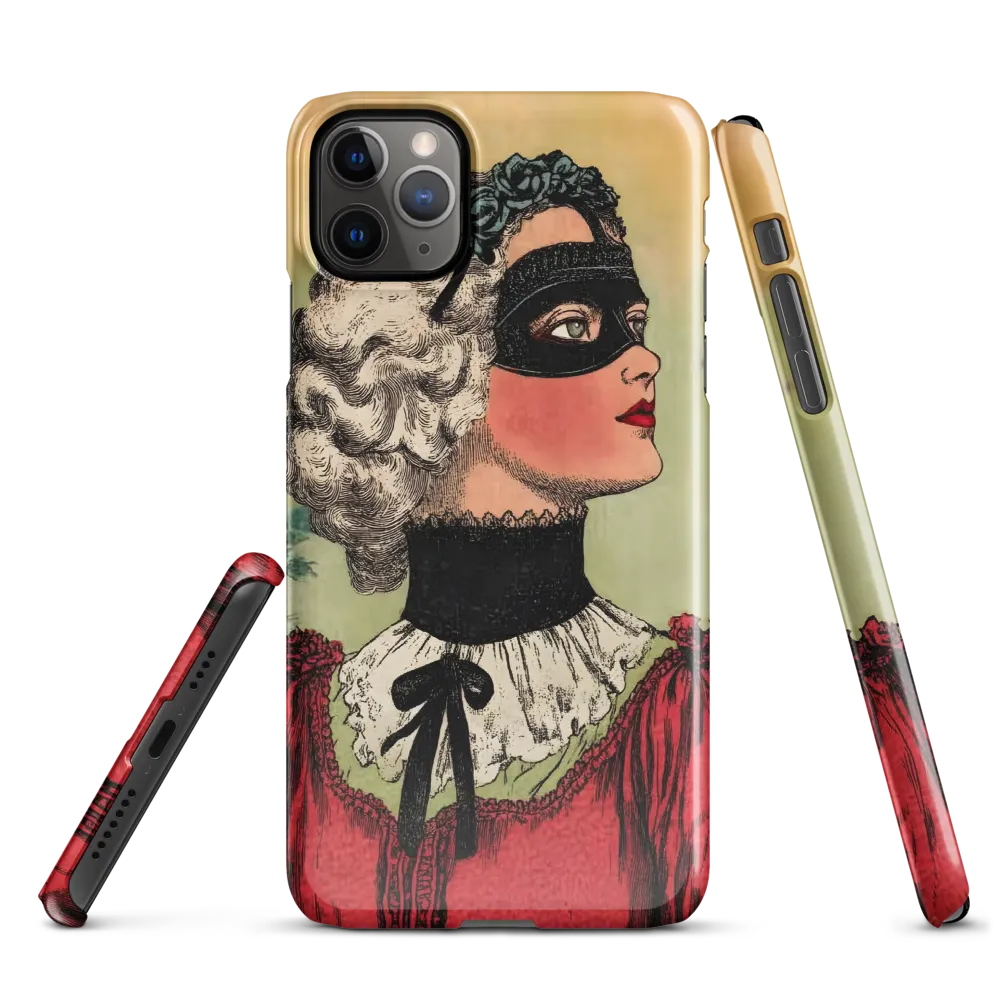 Masked Elegance | Phone Case |  11 Pro Max | Snap Case | Glossy