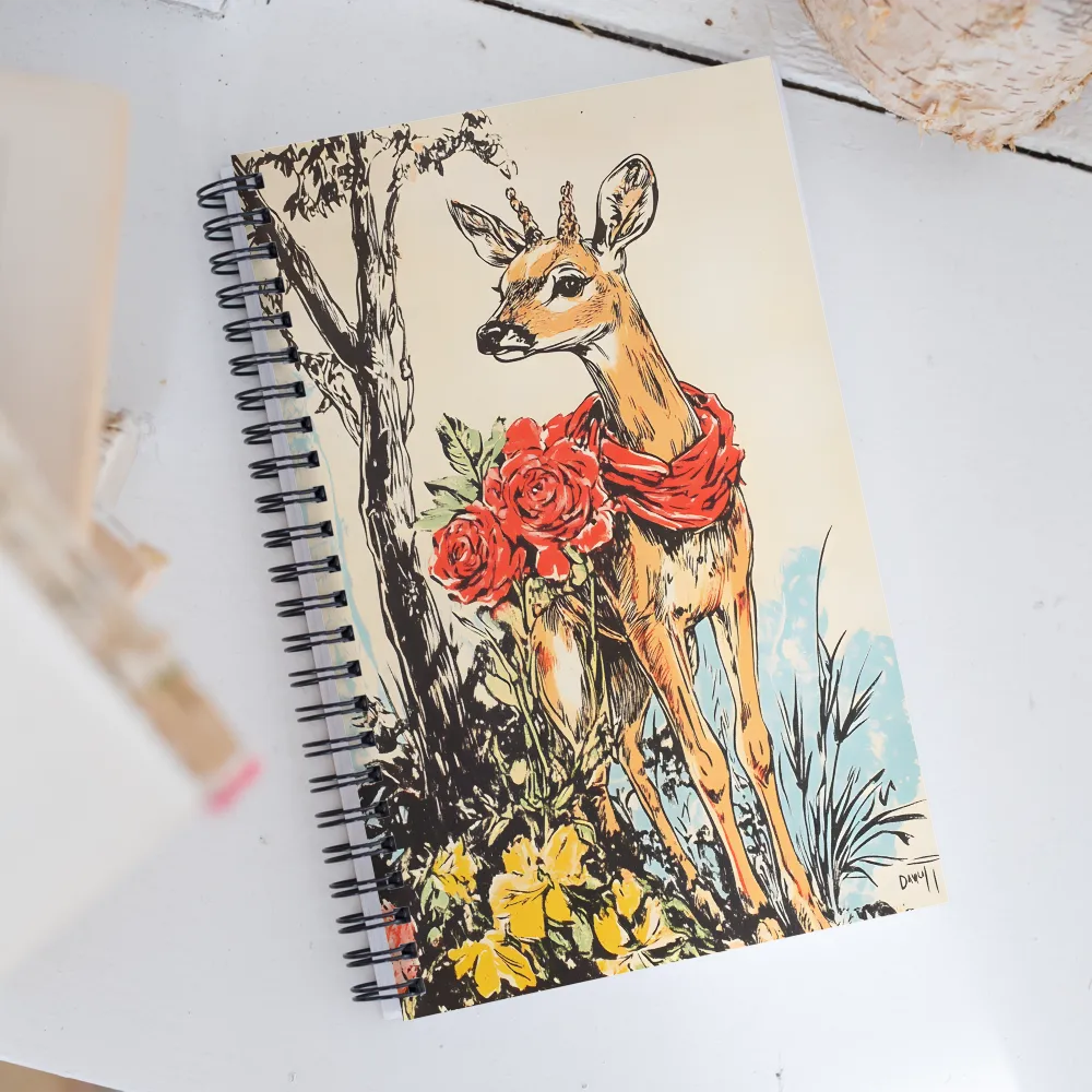 Whimsical Grace of the Forest | Spiral Notebook