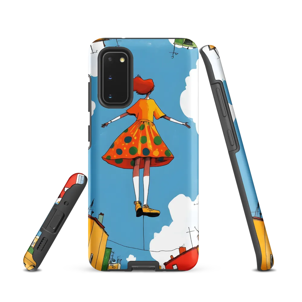 Floating Dreams in a Colorful Sky