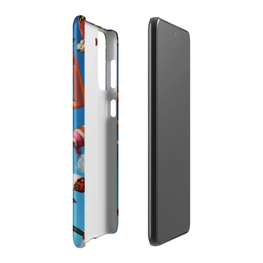 Joyful Whimsy | Phone Case |  S21 Plus | Snap Case | Matte