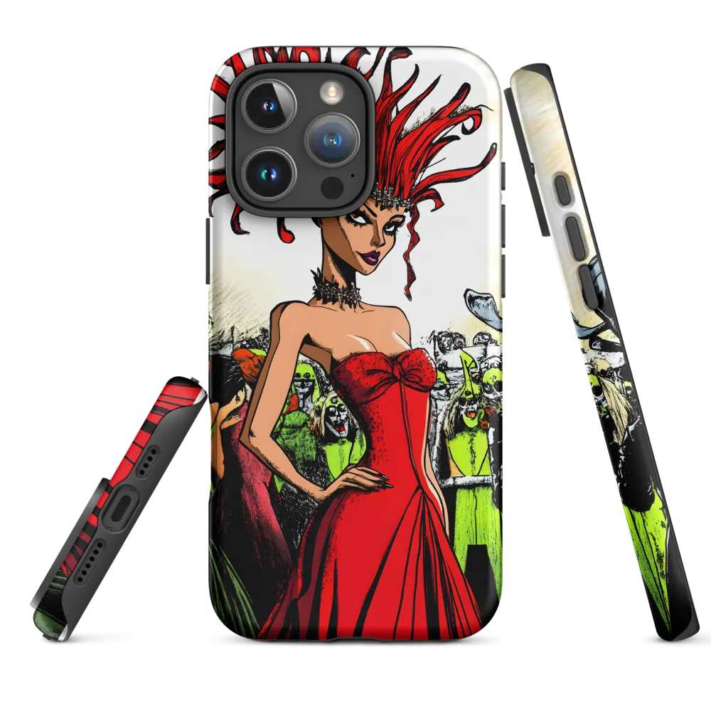 Fiery Elegance: A Fashion Statement