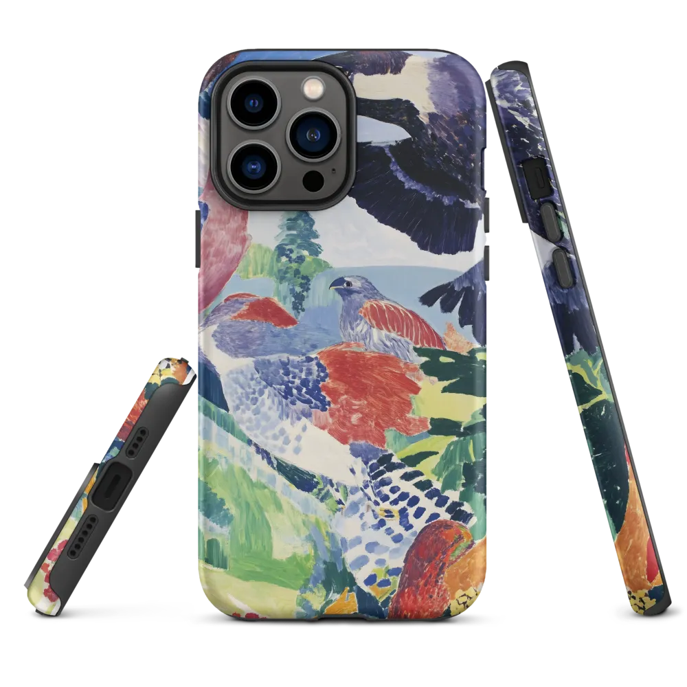 Symphony of Birds | Phone Case |  13 Pro Max | Tough Case | Matte