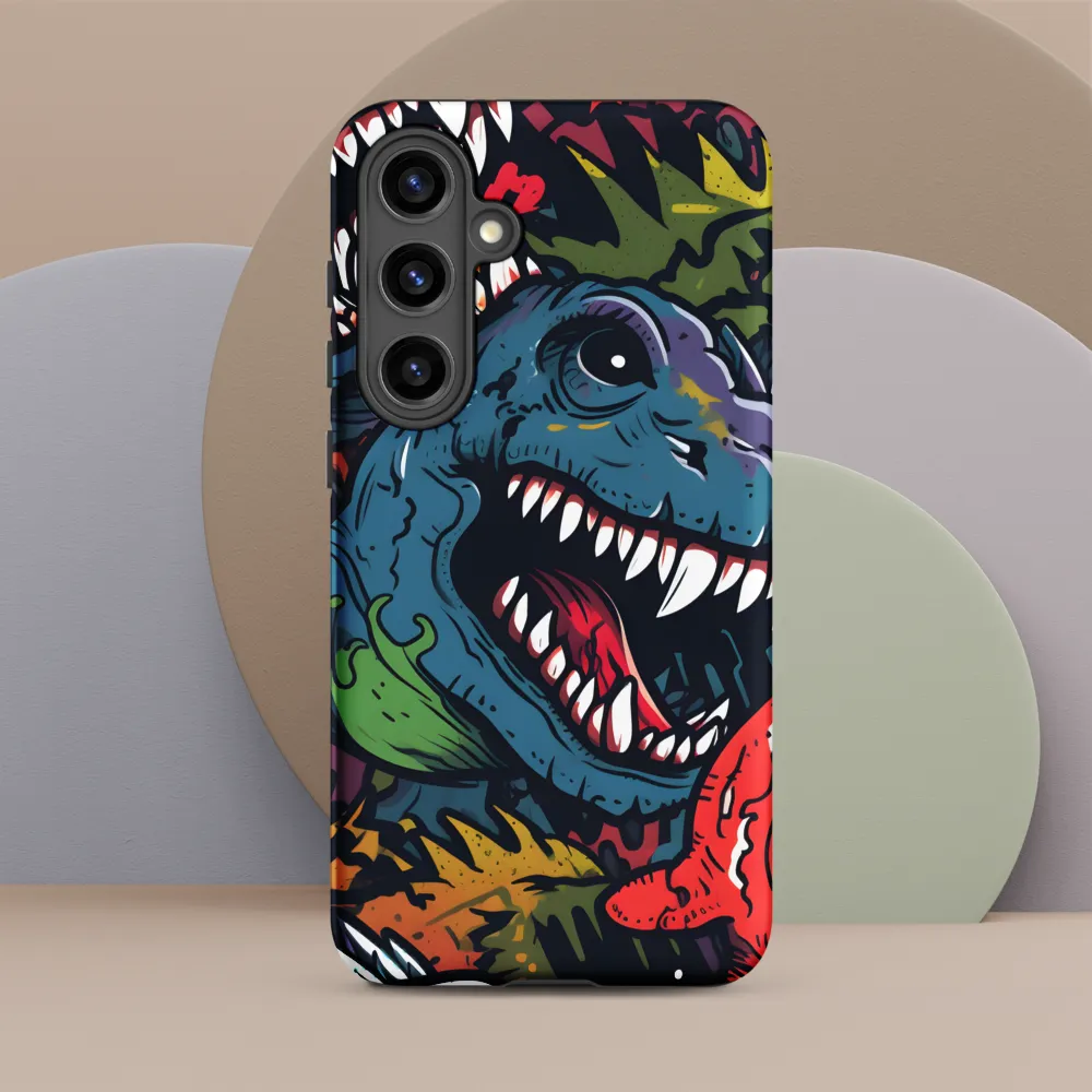 Dino Mania: A Colorful Frenzy