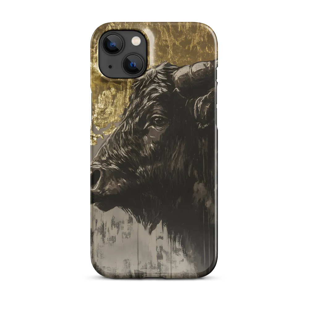 Majestic Bull Against the Golden Horizon