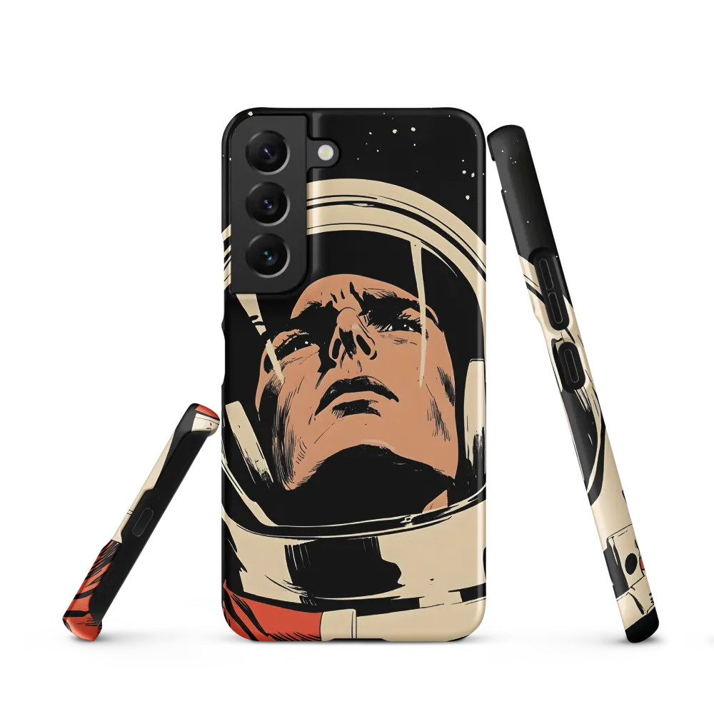 Gaze of the Astronaut | Phone Case |  S22 | Snap Case | Matte