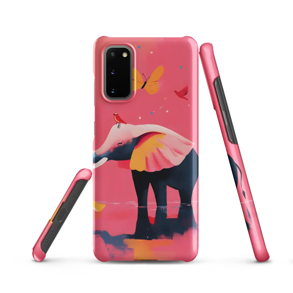 Whimsical Serenity: The Playful Elephant