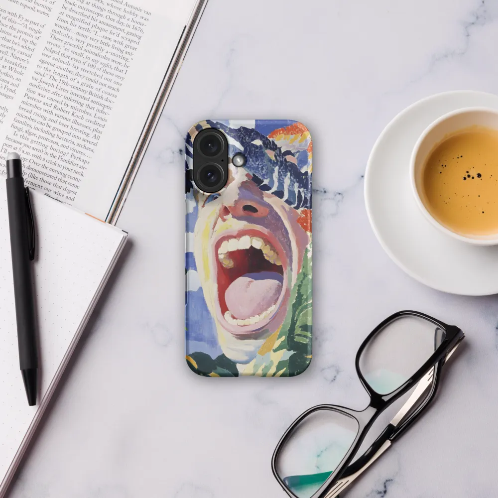 The Echo of Anguish | Phone Case |  16 | Snap Case | Matte