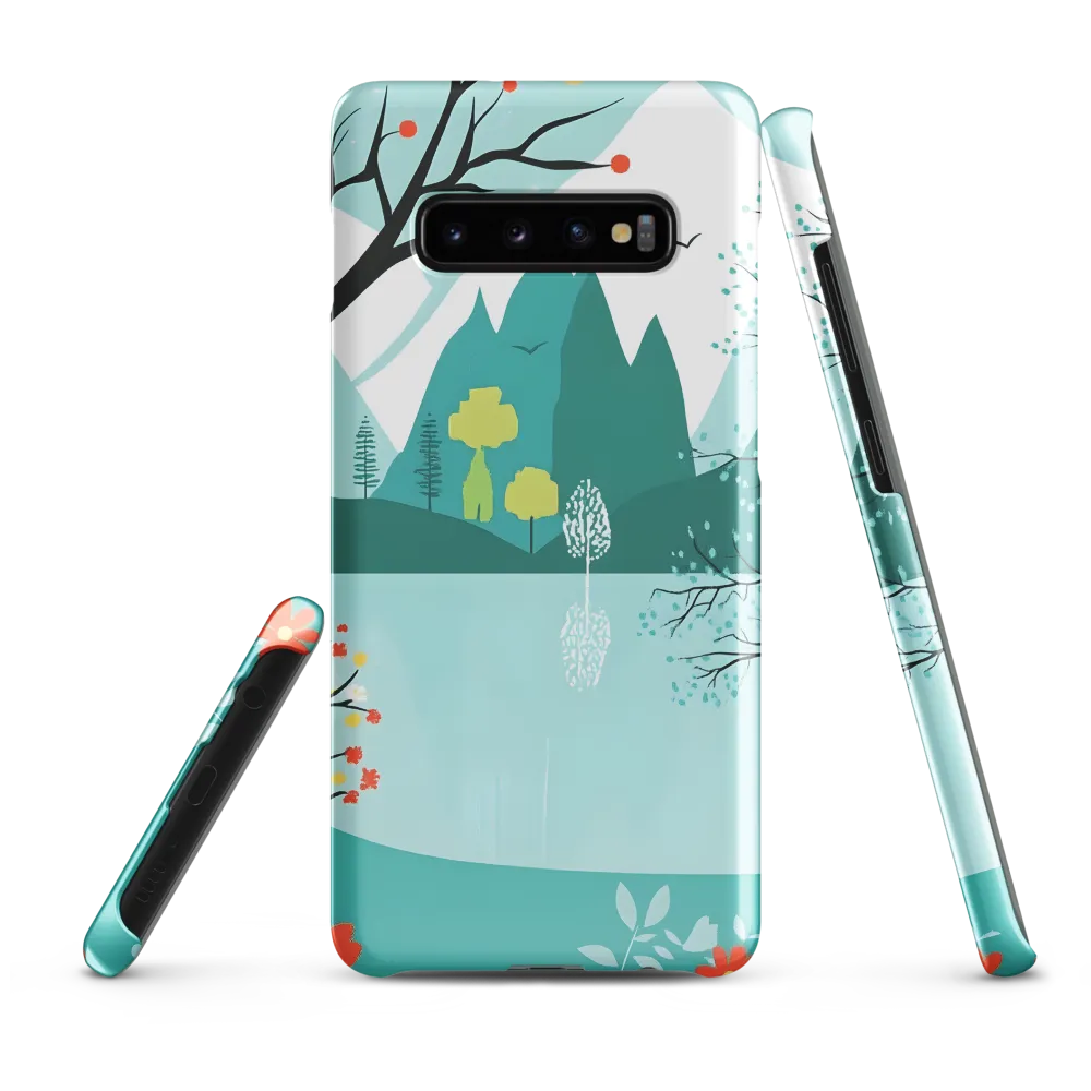 Whispers of Serenity | Phone Case |  S10 Plus | Snap Case | Glossy